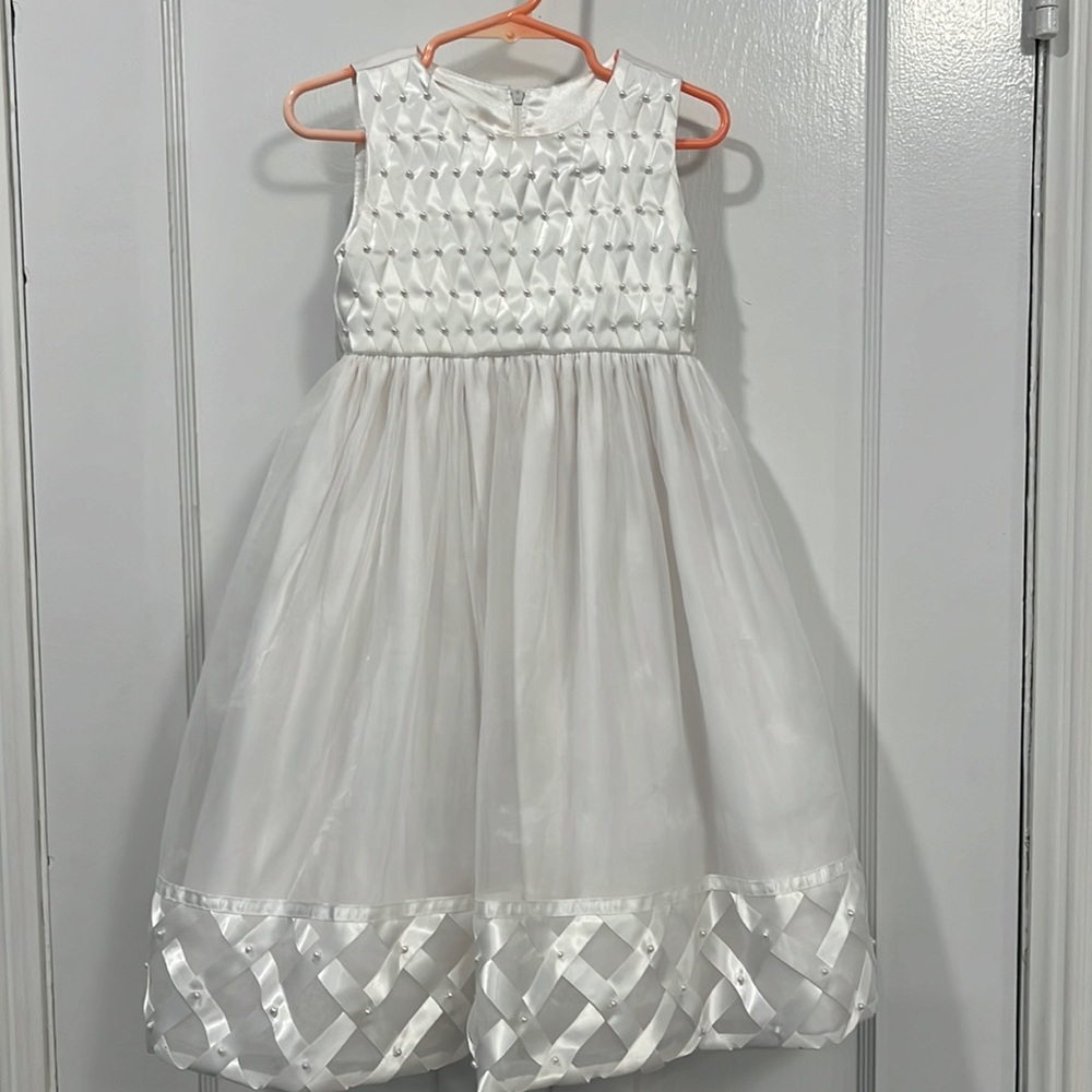 Special occasion white dress- Size 3T